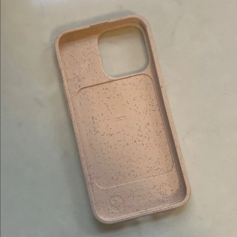 🕶️Pela Pink Tennis Compostable iPhone 13 Pro Phone Case Sustainable
